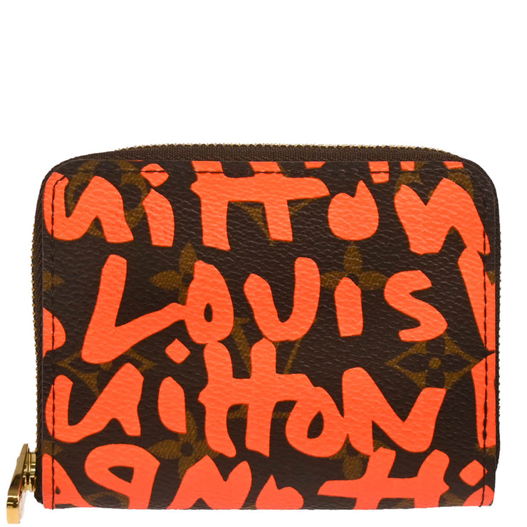 Louis Vuitton 2008 Monogram Graffiti Zippy Coin Purse Wallet M93708