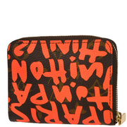 Louis Vuitton 2008 Monogram Graffiti Zippy Coin Purse Wallet M93708