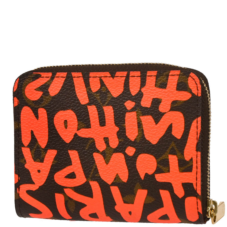 Louis Vuitton 2008 Monogram Graffiti Zippy Coin Purse Wallet M93708
