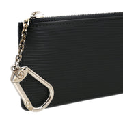 Louis Vuitton 2009 Black Epi Pochette Cles Coin Purse M63802