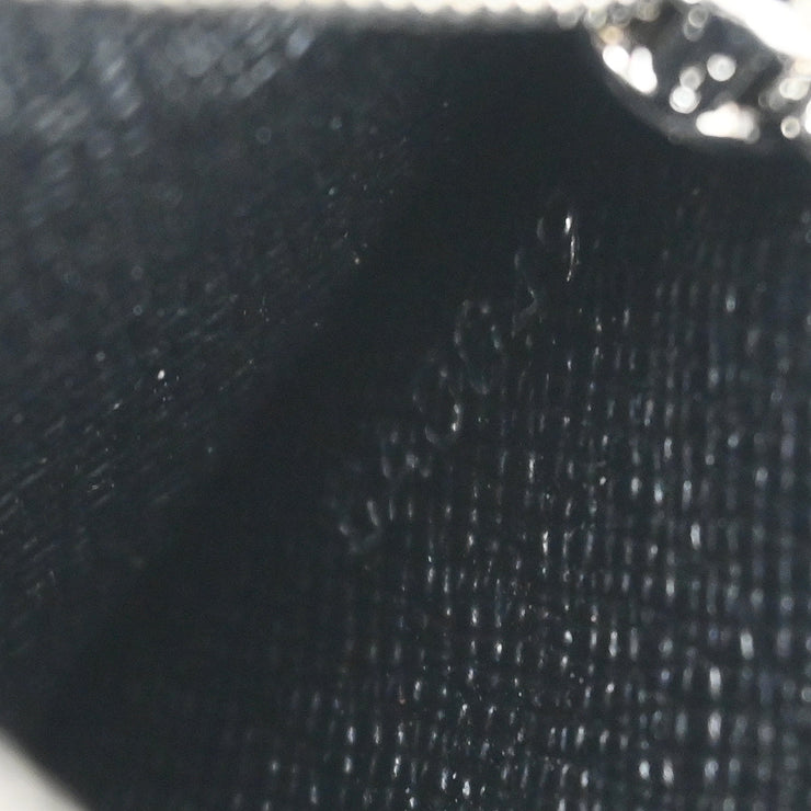 Louis Vuitton 2009 Black Epi Pochette Cles Coin Purse M63802