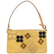 Louis Vuitton 2002 Beige Vernis Flower Lexington Handbag M92246