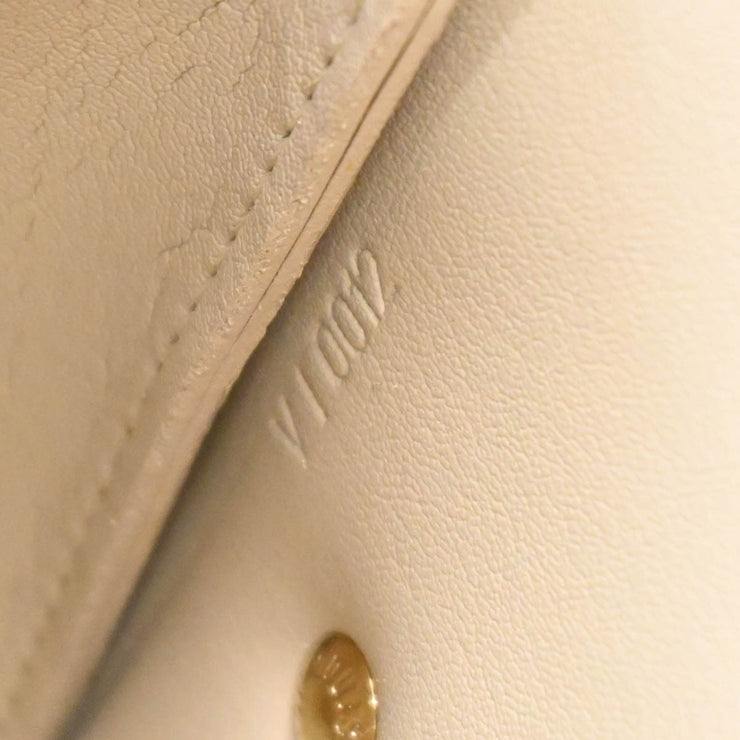 Louis Vuitton 2002 Beige Vernis Flower Lexington Handbag M92246