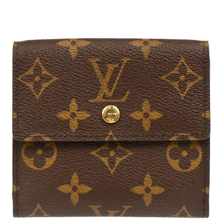 Louis Vuitton 2005 Monogram Portefeuille Elise Bifold Wallet M61654