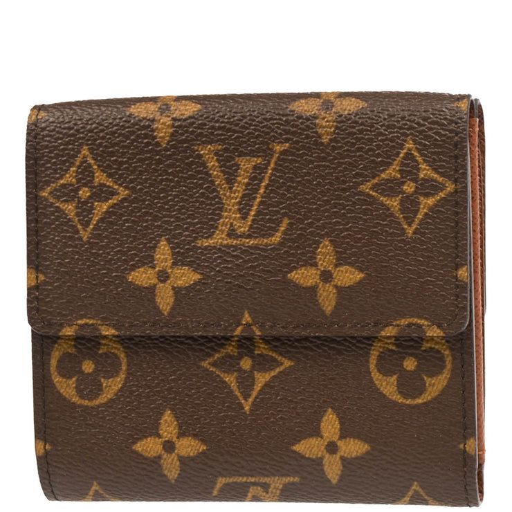 Louis Vuitton 2005 Monogram Portefeuille Elise Bifold Wallet M61654
