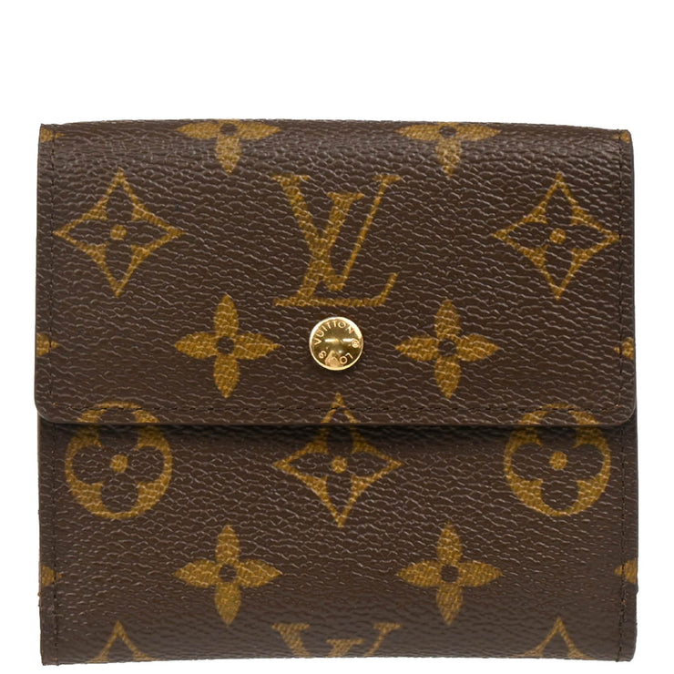 Louis Vuitton 2006 Monogram Portefeuille Elise Bifold Wallet M61654