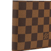 Louis Vuitton 2004 Damier Porte Billet Cartes Credit Monnaie N61665
