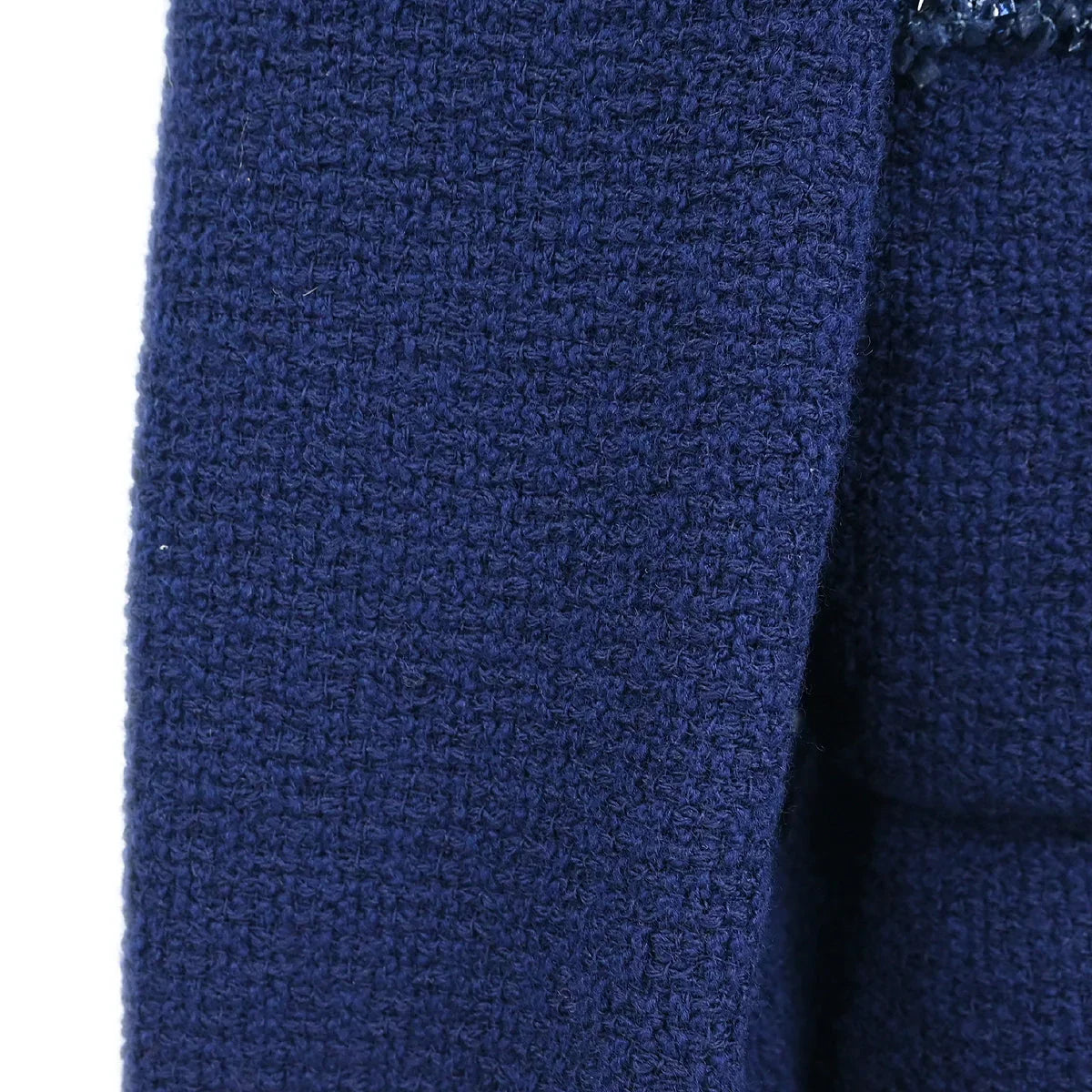 Chanel 1995 Setup Suit Jacket Skirt Navy #38