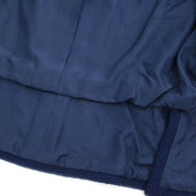 Chanel 1995 Setup Suit Jacket Skirt Navy #38