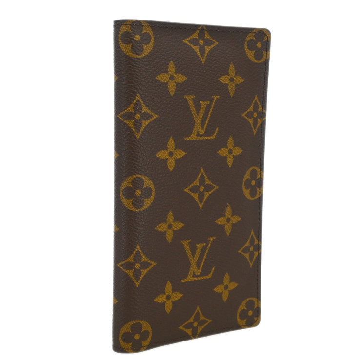 Louis Vuitton 2002 Monogram Porte Valeurs Cartes Credit Wallet M61823