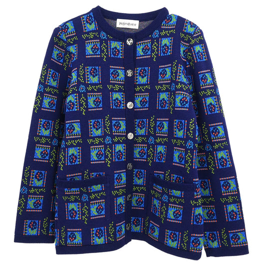 Yves Saint Laurent Cardigan Navy #M