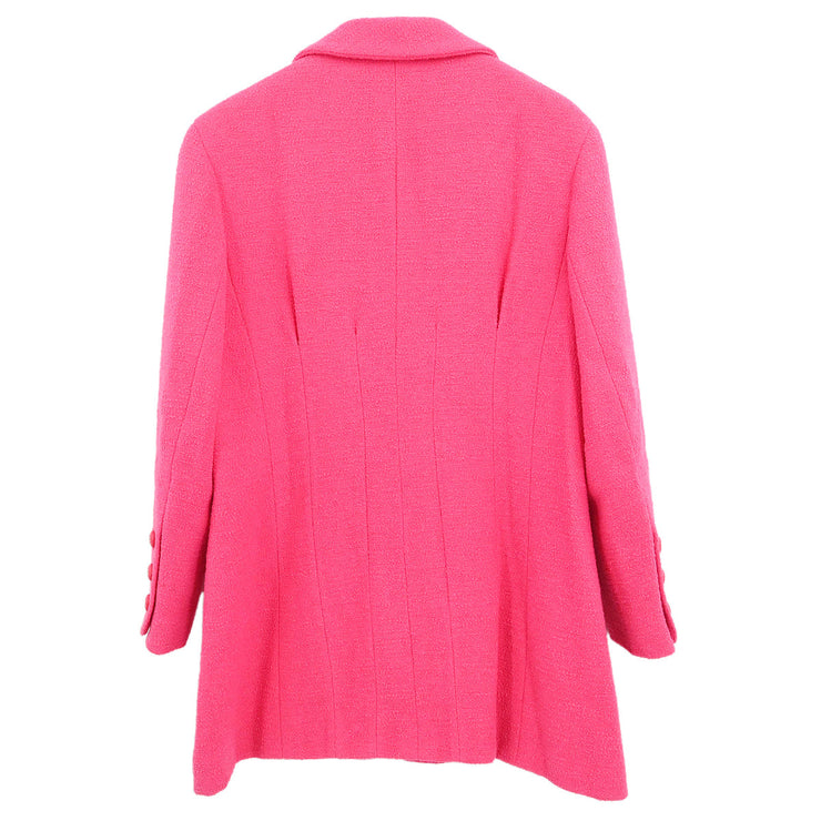 Chanel 1994 Single Breasted Jacket Pink #40