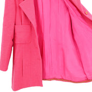 Chanel 1994 Single Breasted Jacket Pink #40