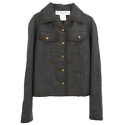 Christian Dior 2000 Single Breasted Jacket Brown #42