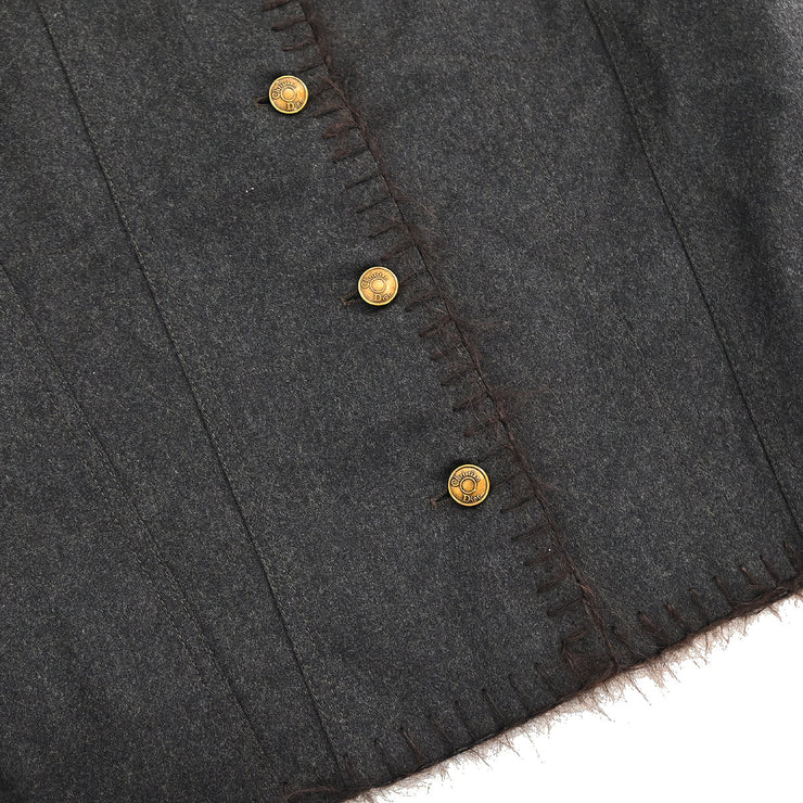 Christian Dior 2000 Single Breasted Jacket Brown #42