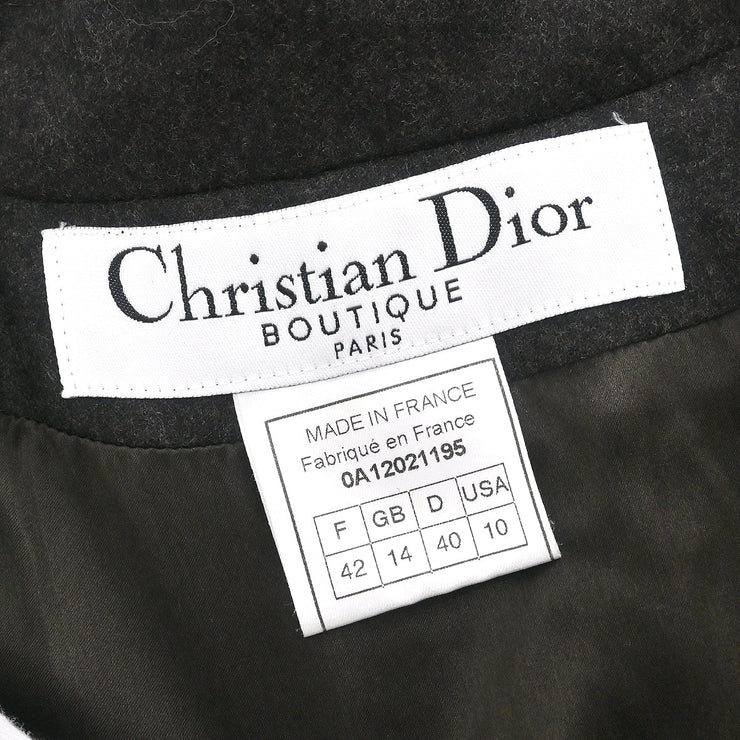 Christian Dior 2000 Single Breasted Jacket Brown #42