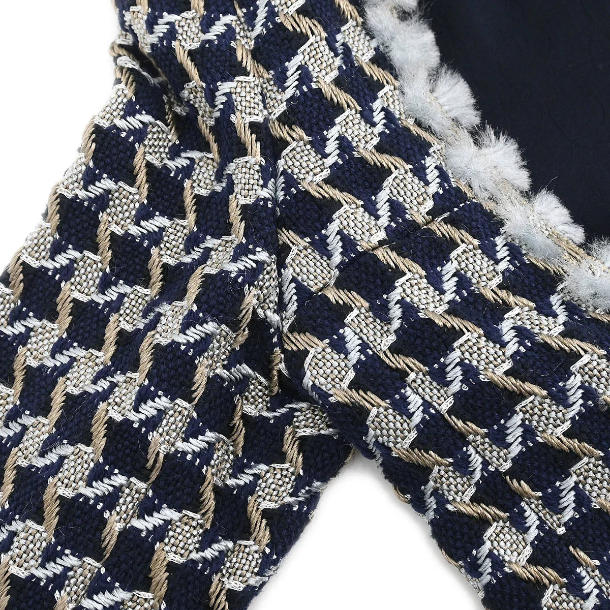 Chanel 2005 Single Breasted Jacket Navy #38