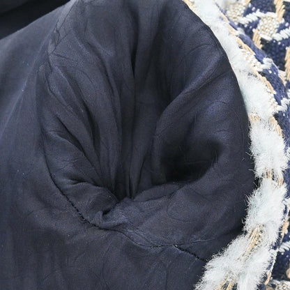 Chanel 2005 Single Breasted Jacket Navy #38
