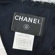 Chanel 2005 Single Breasted Jacket Navy #38