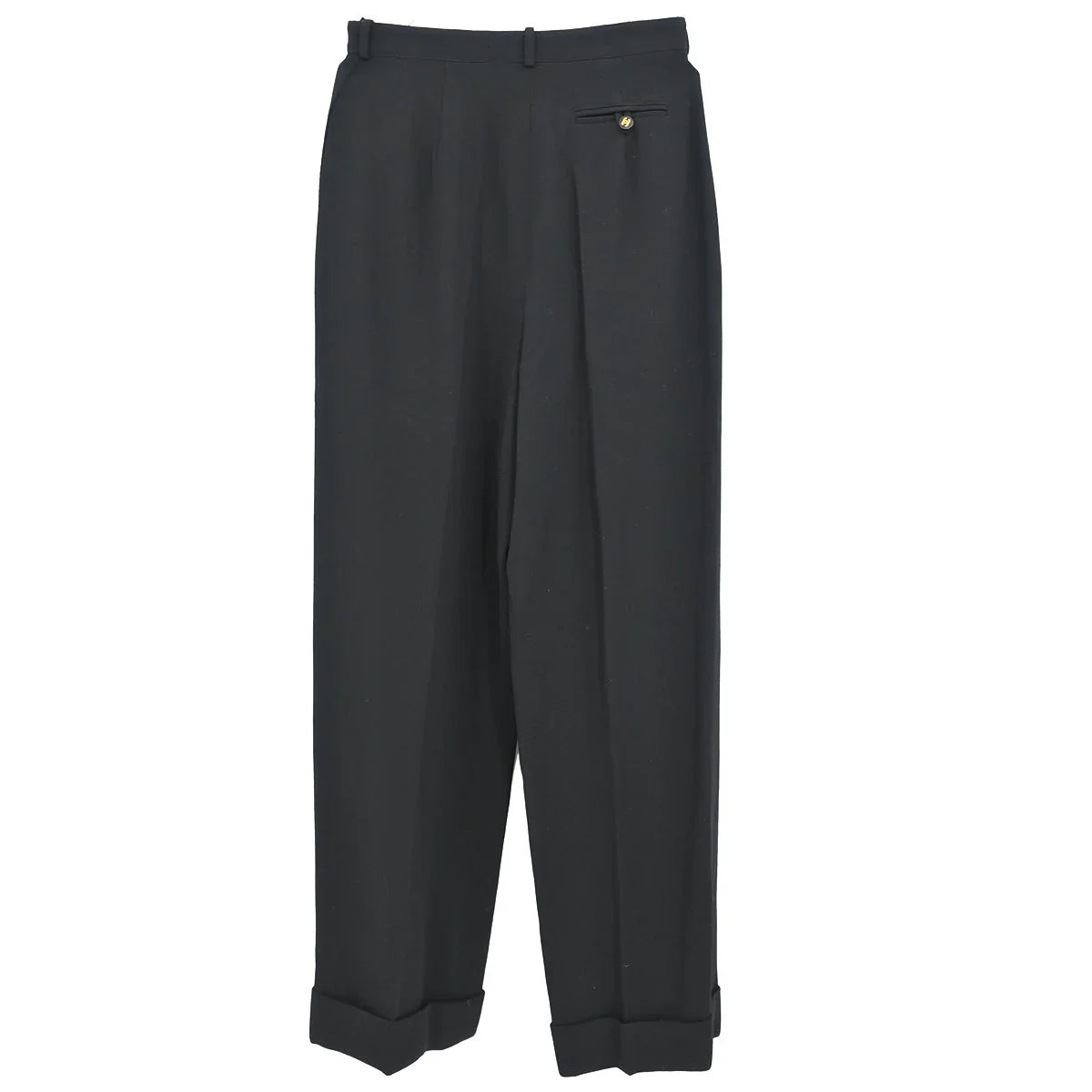 Chanel 1995 Long Pants Black #38