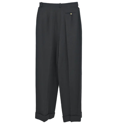 Chanel 1995 Long Pants Black #38