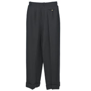 Chanel 1995 Long Pants Black #38