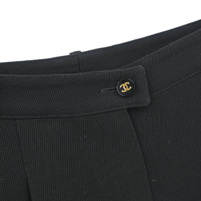 Chanel 1995 Long Pants Black #38