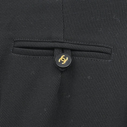 Chanel 1995 Long Pants Black #38