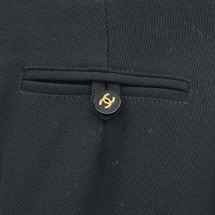 Chanel 1995 Long Pants Black #38
