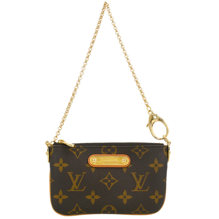 Louis Vuitton 2008 Monogram Pochette Milla PM Handbag M60095