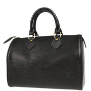 Louis Vuitton 1994 Black Epi Speedy 25 Handbag M43012