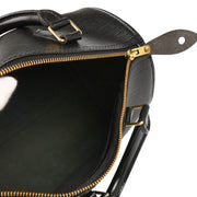 Louis Vuitton 1994 Black Epi Speedy 25 Handbag M43012