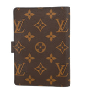 Louis Vuitton Monogram Agenda PM Notebook Cover R20005 Small Good