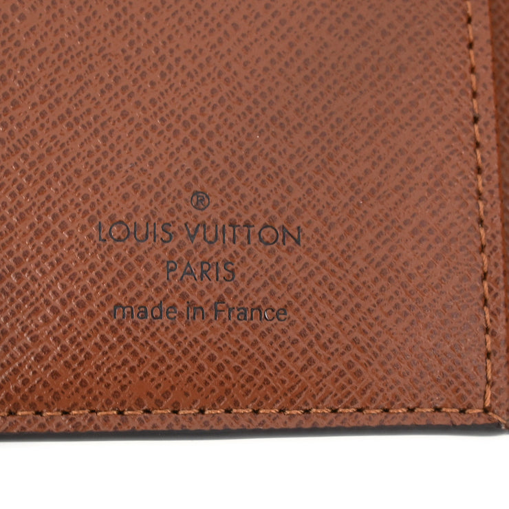 Louis Vuitton Monogram Agenda PM Notebook Cover R20005 Small Good