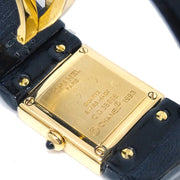 Chanel Matelasse Watch 18KYG Black