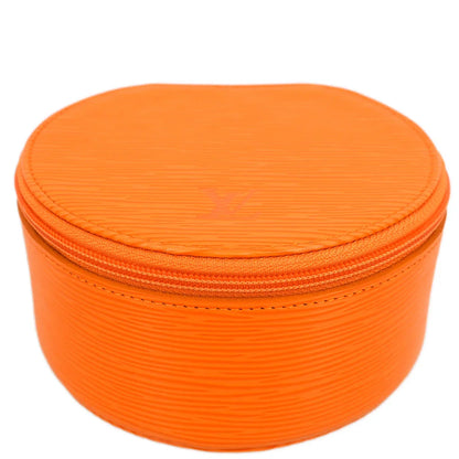 Louis Vuitton Orange Epi Ecrin Bijou 12 Jewelry Case Pouch M4820H