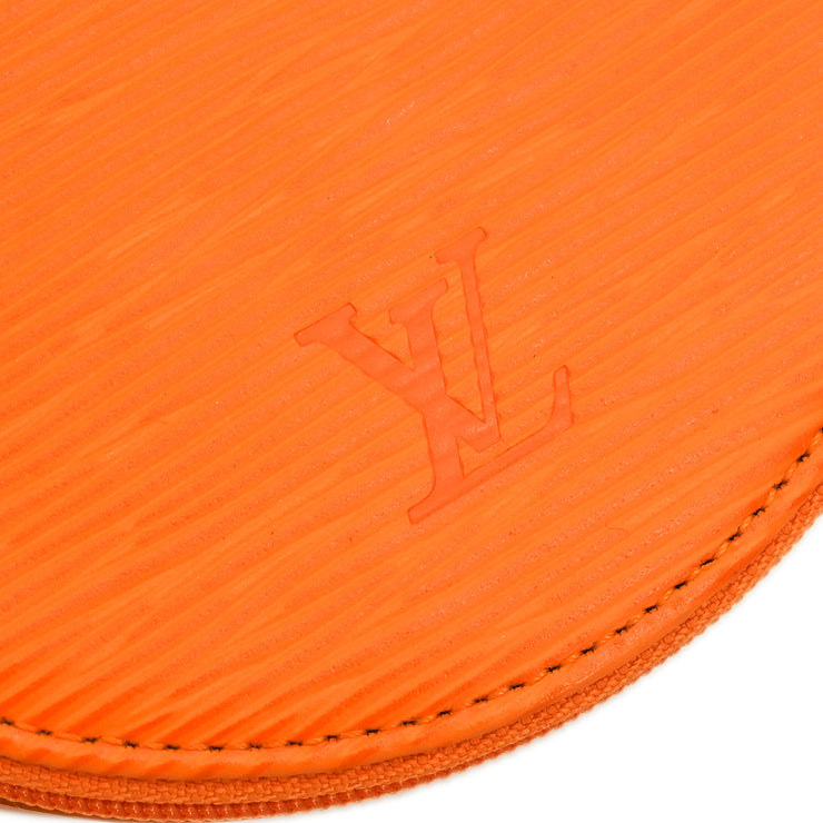 Louis Vuitton Orange Epi Ecrin Bijou 12 Jewelry Case Pouch M4820H