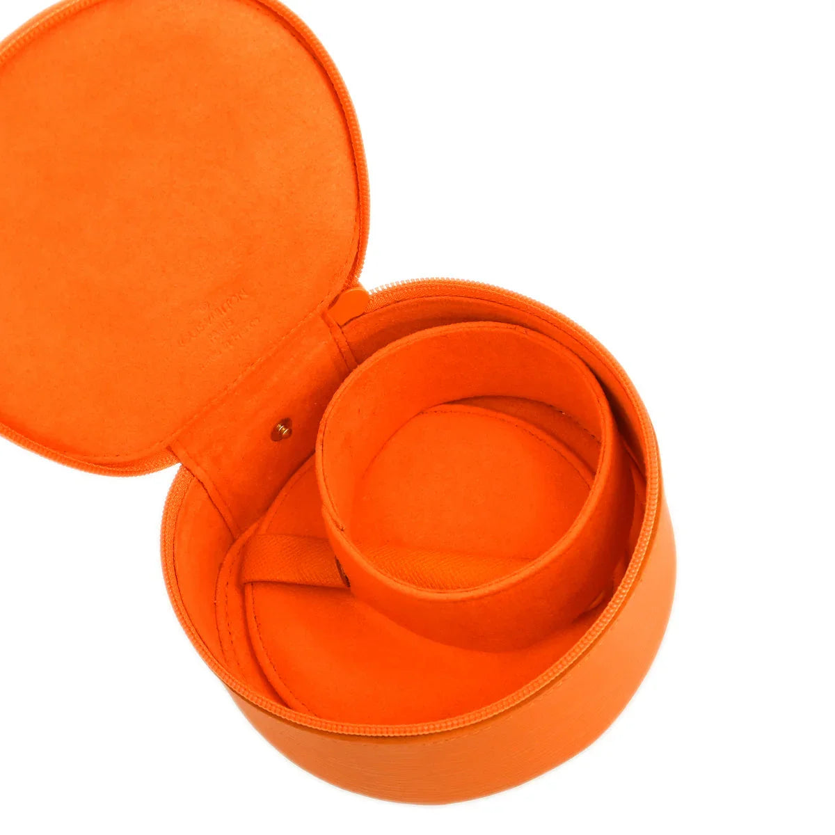 Louis Vuitton Orange Epi Ecrin Bijou 12 Jewelry Case Pouch M4820H