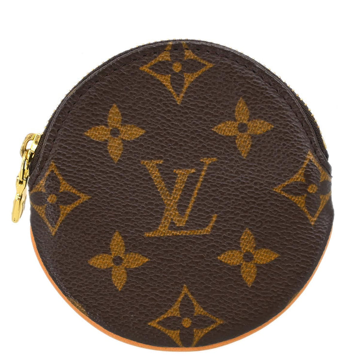 Louis Vuitton 2002 Monogram Porte Monnaie Rond Coin Case M61926
