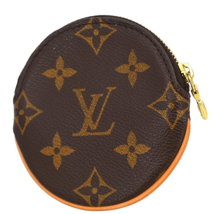 Louis Vuitton 2002 Monogram Porte Monnaie Rond Coin Case M61926