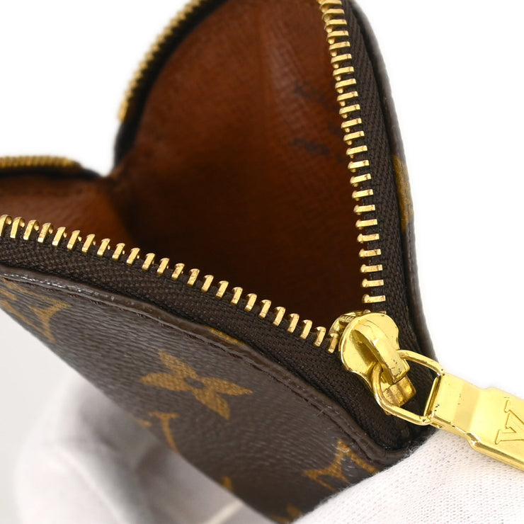 Louis Vuitton 2002 Monogram Porte Monnaie Rond Coin Case M61926