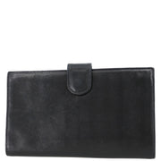 Chanel 1996-1997 Black Lambskin Long Wallet