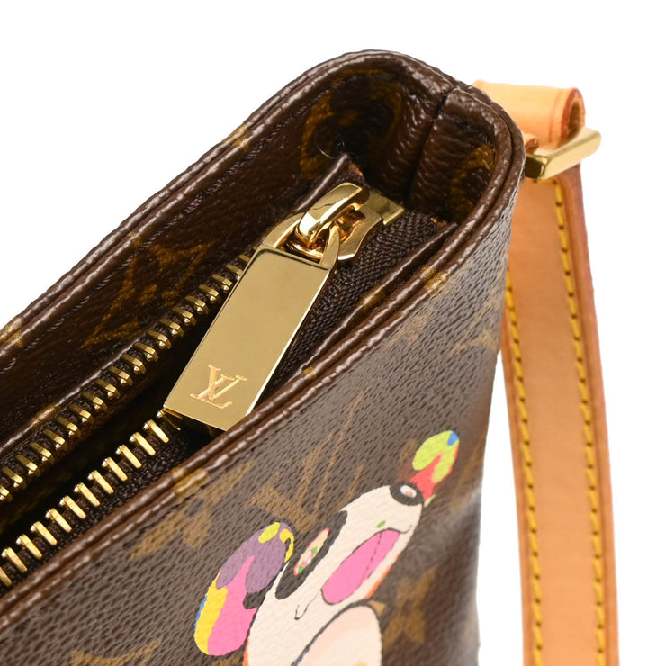 Louis Vuitton 2004 Monogram Panda Trotteur Shoulder Bag M51241