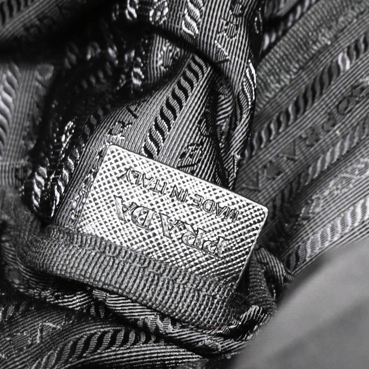 Prada Black Nylon Shoulder Bag