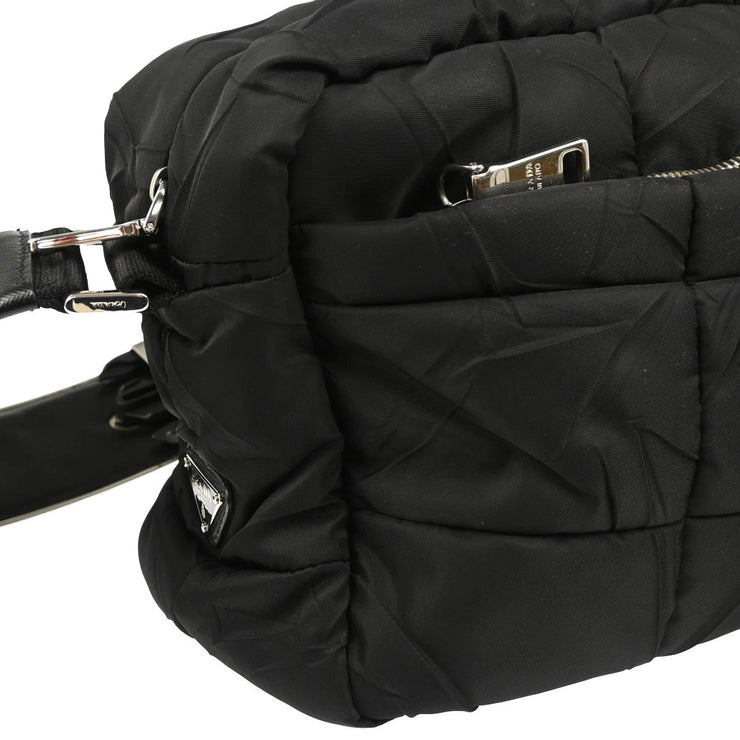 Prada Black Nylon Shoulder Bag
