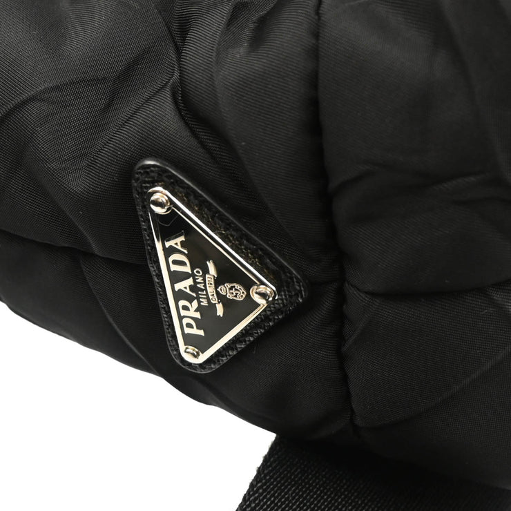 Prada Black Nylon Shoulder Bag