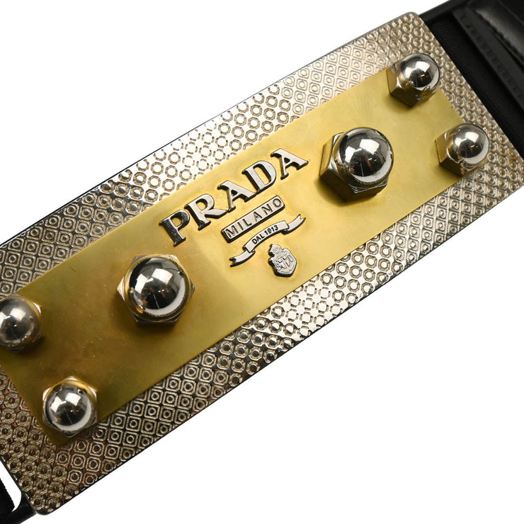 Prada Black Nylon Shoulder Bag