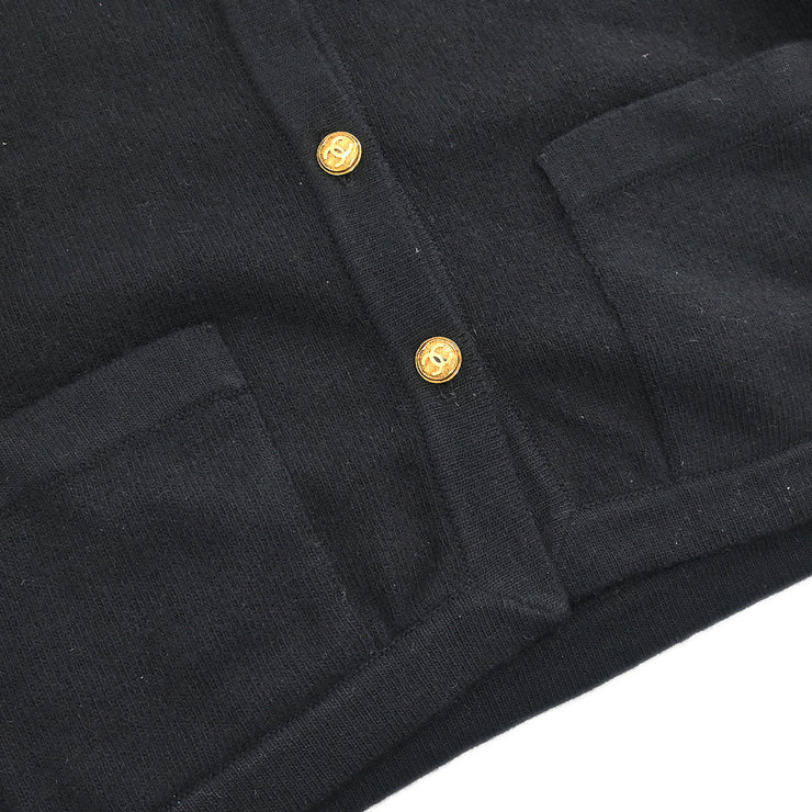 Chanel Cardigan Black #M