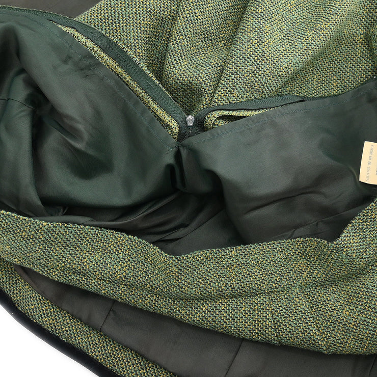 Fendi Setup Suit Jacket Skirt Green #42