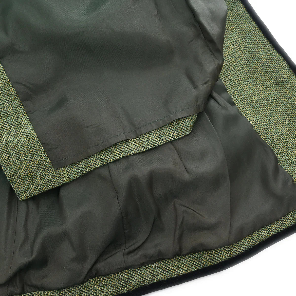 Fendi Setup Suit Jacket Skirt Green #42